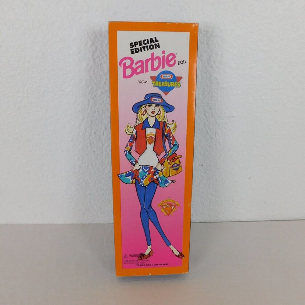 Barbie Doll Kraft Treasures Special Edition Mattel 1992 NRFB New Unopened Box